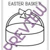 12 Decorate Your Own Easter Coloring Sheets | Bunny, Basket, Egg, Etc.