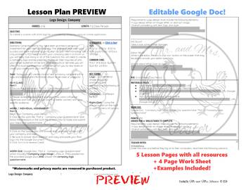 Company Logo Design STEM / Technology Lesson