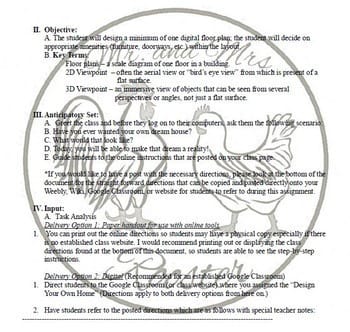 Design Your Own Home! | Technology Lesson Plan