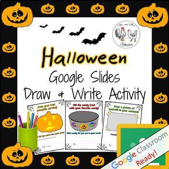 Halloween Draw and Write Activity - Elementary Writing Prompts With Video Tutorial - Mr and Mrs Rooster Halloween Draw and Write Activity - Elementary Writing Prompts With Video Tutorial - Mr and Mrs Rooster