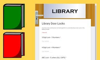 March is Reading Month Digital Breakout - Library Lock-Out! | Literary Elements Escape Room