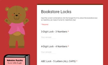 Valentine's Day Digital Breakout Advanced