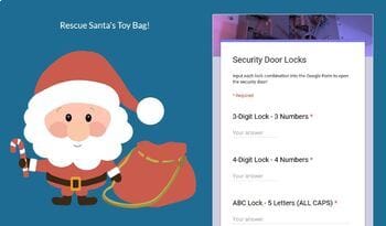 Christmas Digital Breakout BUNDLE - Christmas Escape Room BUNDLE