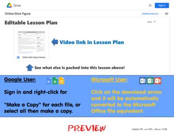 Tech Lesson Online Stick Figure Animator - No Apps or Downloads Technology STEM
