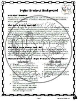 Easter Digital Breakout | Easter Escape Room | Easter Basket Bungle!