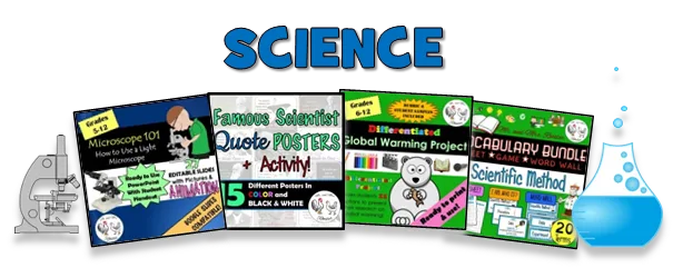 Science Banner - Mr and Mrs Rooster